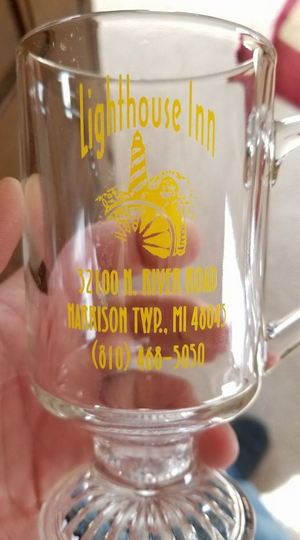 Lighthouse Inn - Vintage Mug (newer photo)